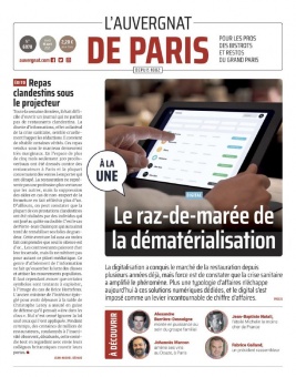 L'Auvergnat de Paris N°1134 du 15 avril 2021 à télécharger sur iPad