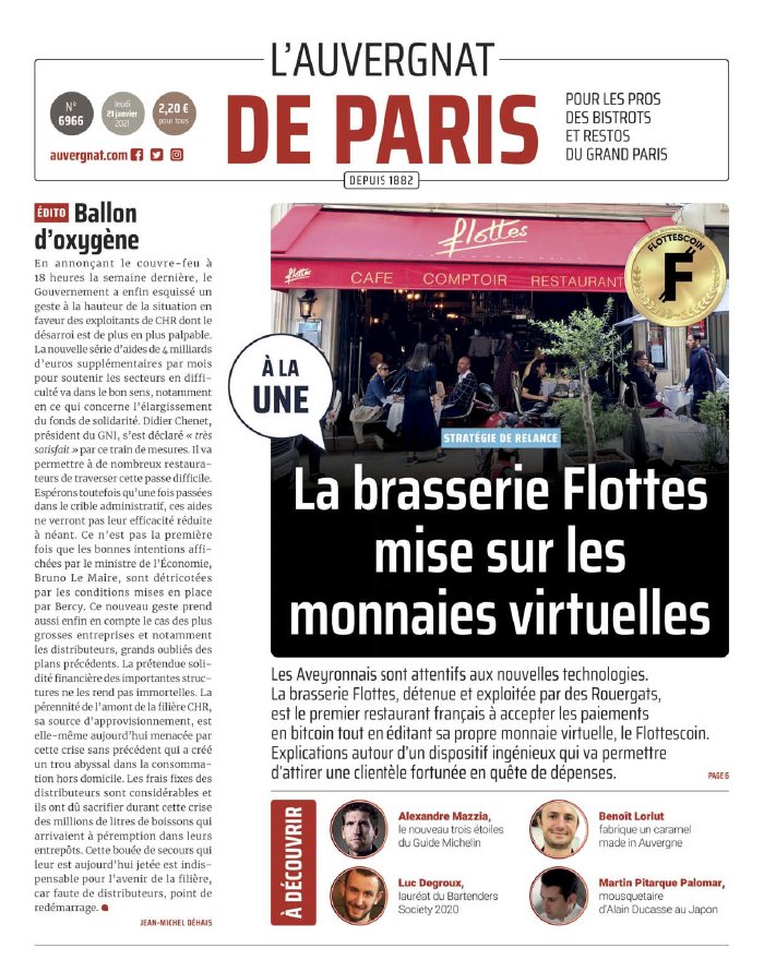 L'Auvergnat de Paris 21 janvier 2021 L'Auvergnat de Paris du 21 janvier 2021