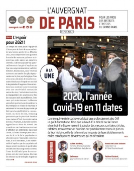 L'Auvergnat de Paris N°1119 du 31 décembre 2020 à télécharger sur iPad