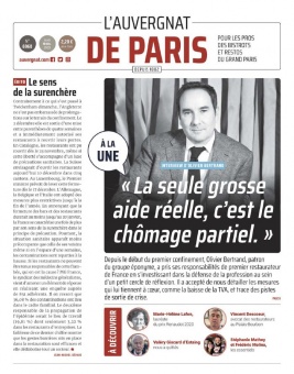 L'Auvergnat de Paris N°1116 du 10 décembre 2020 à télécharger sur iPad