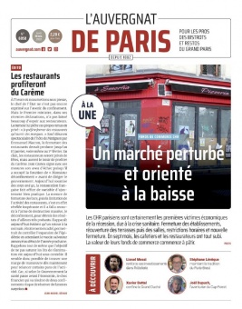 L'Auvergnat de Paris N°1114 du 26 novembre 2020 à télécharger sur iPad