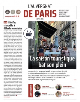 L'Auvergnat de Paris N°1100 du 20 août 2020 à télécharger sur iPad