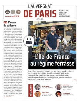 L'Auvergnat de Paris N°1089 du 04 juin 2020 à télécharger sur iPad