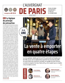 L'Auvergnat de Paris N°1088 du 28 mai 2020 à télécharger sur iPad
