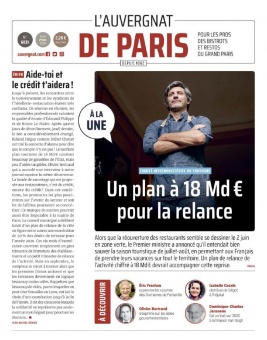 L'Auvergnat de Paris N°1087 du 21 mai 2020 à télécharger sur iPad