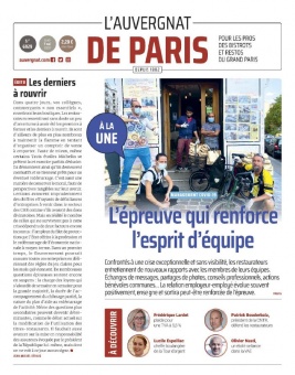 L'Auvergnat de Paris N°1085 du 06 mai 2020 à télécharger sur iPad