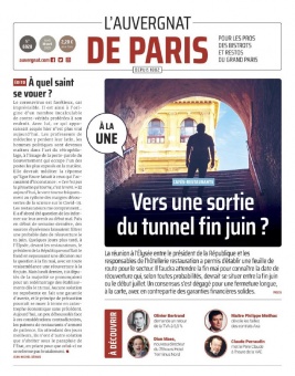 L'Auvergnat de Paris N°1084 du 30 avril 2020 à télécharger sur iPad