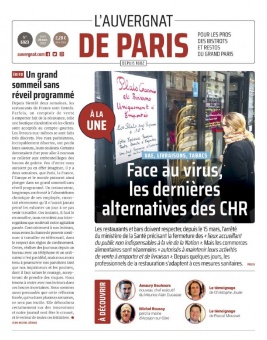L'Auvergnat de Paris N°1079 du 26 mars 2020 à télécharger sur iPad