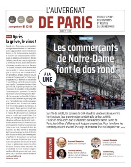 L'Auvergnat de Paris N°1076 du 05 mars 2020 à télécharger sur iPad