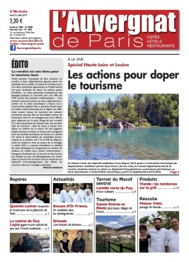 L'Auvergnat de Paris N°1044 du 24 juillet 2019 à télécharger sur iPad