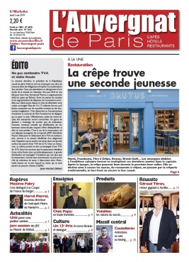 L'Auvergnat de Paris N°1032 du 02 mai 2019 à télécharger sur iPad