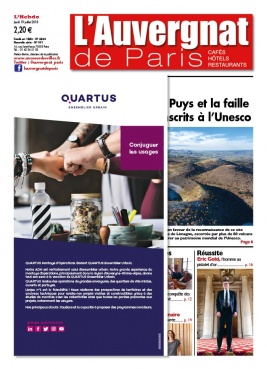 L'Auvergnat de Paris N°991 du 19 juillet 2018 à télécharger sur iPad