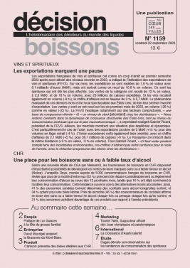 Lisez Décision Boissons du 22 septembre 2023 sur ePresse.fr