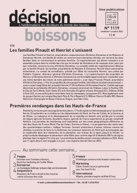 Décision Boissons N°1119 du 07 octobre 2022 à télécharger sur iPad