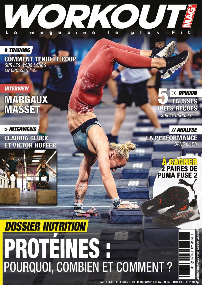 Workout magazine N°48 du 30 septembre 2022 à télécharger sur iPad