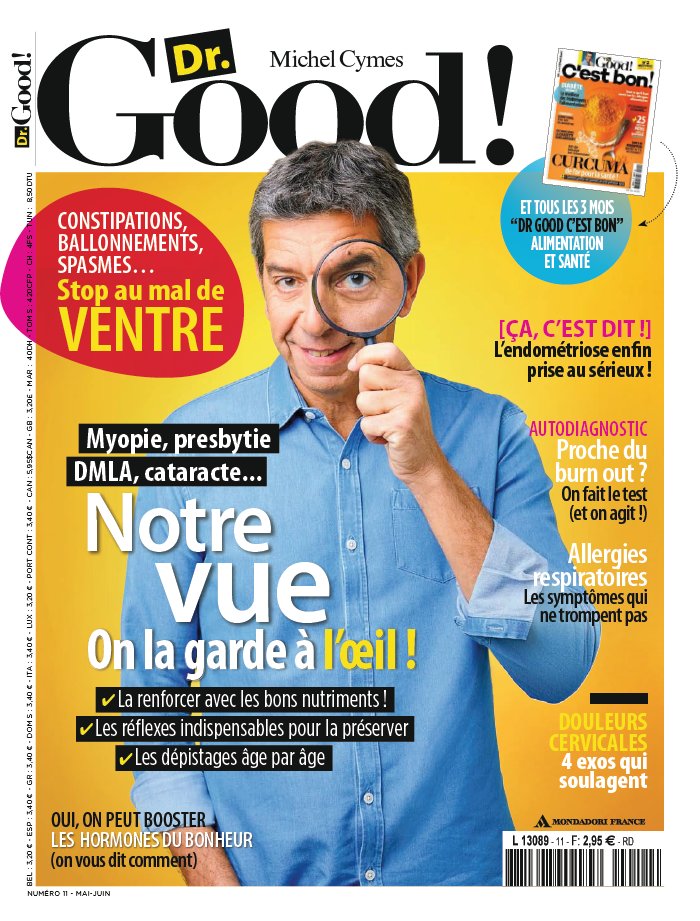 Dr Good 08 mai 2019 Dr Good N°11 du 08 mai 2019 à télécharger sur iPad