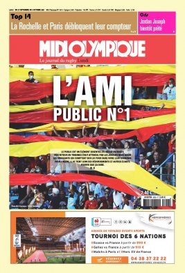 Midi Olympique Rouge N°5618 du 27 septembre 2021 à télécharger sur iPad