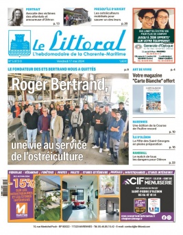 Lisez Le Littoral de la Charente Maritime du 17 mai 2024 sur ePresse.fr