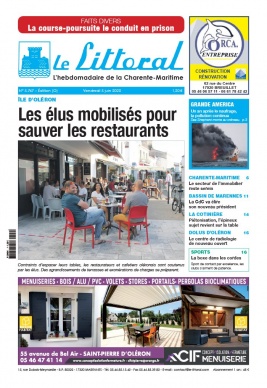 Le Littoral de la Charente Maritime N°5767 du 05 juin 2020 à télécharger sur iPad