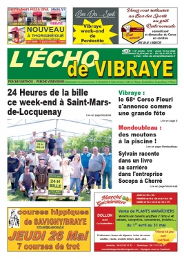 Lisez L'Echo de Vibraye du 19 mai 2022 sur ePresse.fr