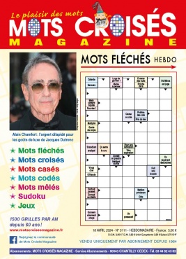 Mots croisés Magazine N°3111 du 18 avril 2024 à télécharger sur iPad
