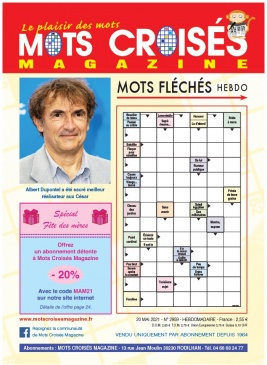 Mots croisés Magazine N°2959 du 20 mai 2021 à télécharger sur iPad