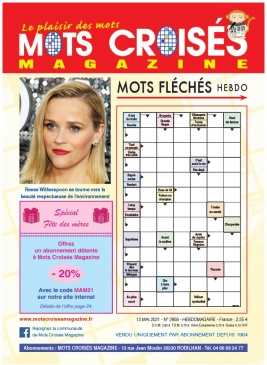 Mots croisés Magazine N°2958 du 13 mai 2021 à télécharger sur iPad