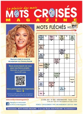 Mots croisés Magazine N°2955 du 22 avril 2021 à télécharger sur iPad
