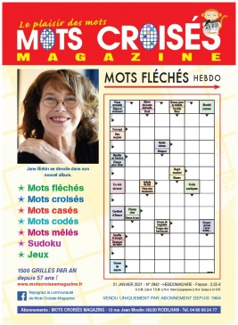 Mots croisés Magazine N°2942 du 21 janvier 2021 à télécharger sur iPad