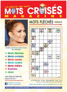 Mots croisés Magazine N°2926 du 01 octobre 2020 à télécharger sur iPad