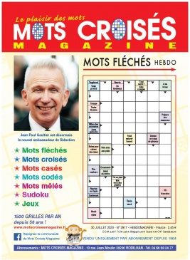 Mots croisés Magazine N°2917 du 30 juillet 2020 à télécharger sur iPad