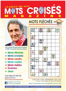 Mots croisés Magazine N°2913 du 02 juillet 2020 à télécharger sur iPad