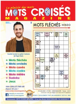 Mots croisés Magazine N°2912 du 25 juin 2020 à télécharger sur iPad
