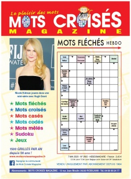 Mots croisés Magazine N°2905 du 07 mai 2020 à télécharger sur iPad
