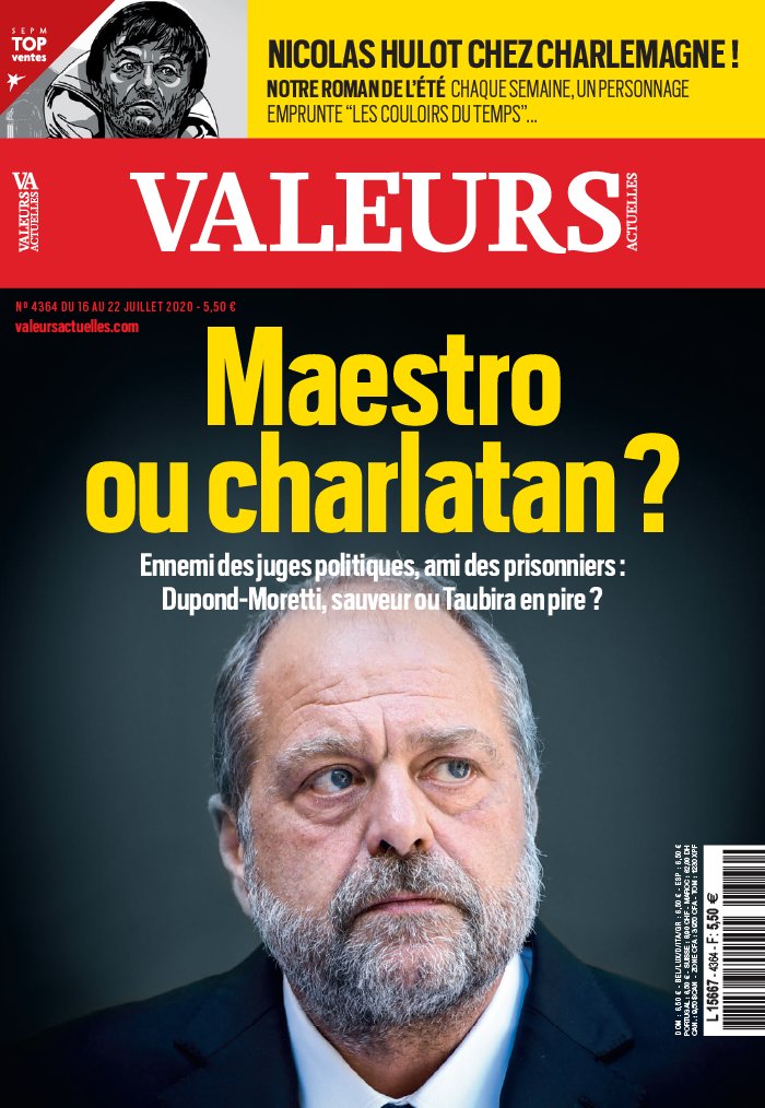 Valeurs Actuelles 16 juillet 2020 Abonnement Valeurs Actuelles Pas Cher avec le BOUQUET ePresse.fr