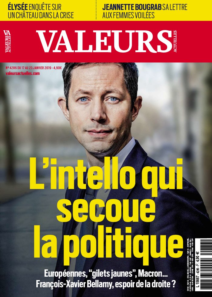 Valeurs Actuelles 17 janvier 2019 Valeurs Actuelles N°4286 du 17 janvier 2019 à télécharger sur iPad