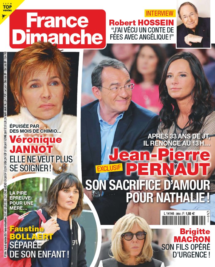 France Dimanche 18 septembre 2020 Abonnement France Dimanche Pas Cher avec le BOUQUET ePresse.fr