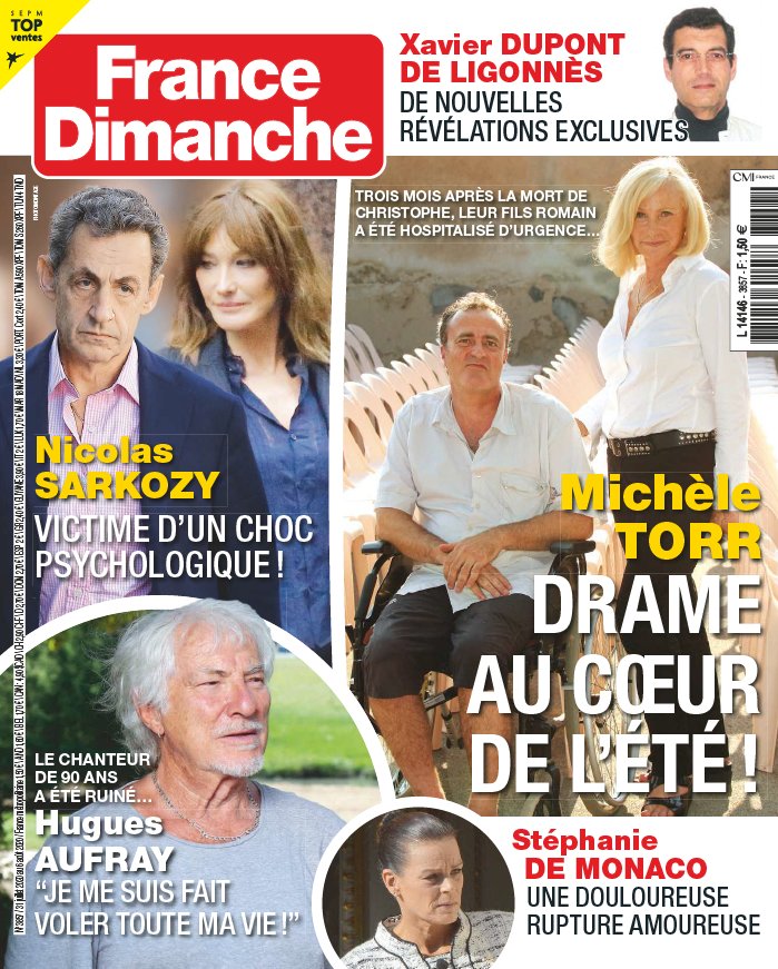 France Dimanche 31 juillet 2020 Abonnement France Dimanche Pas Cher avec le BOUQUET ePresse.fr