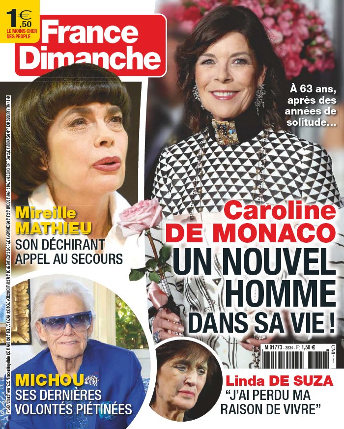France Dimanche 21 février 2020 Abonnement France Dimanche Pas Cher avec le BOUQUET ePresse.fr