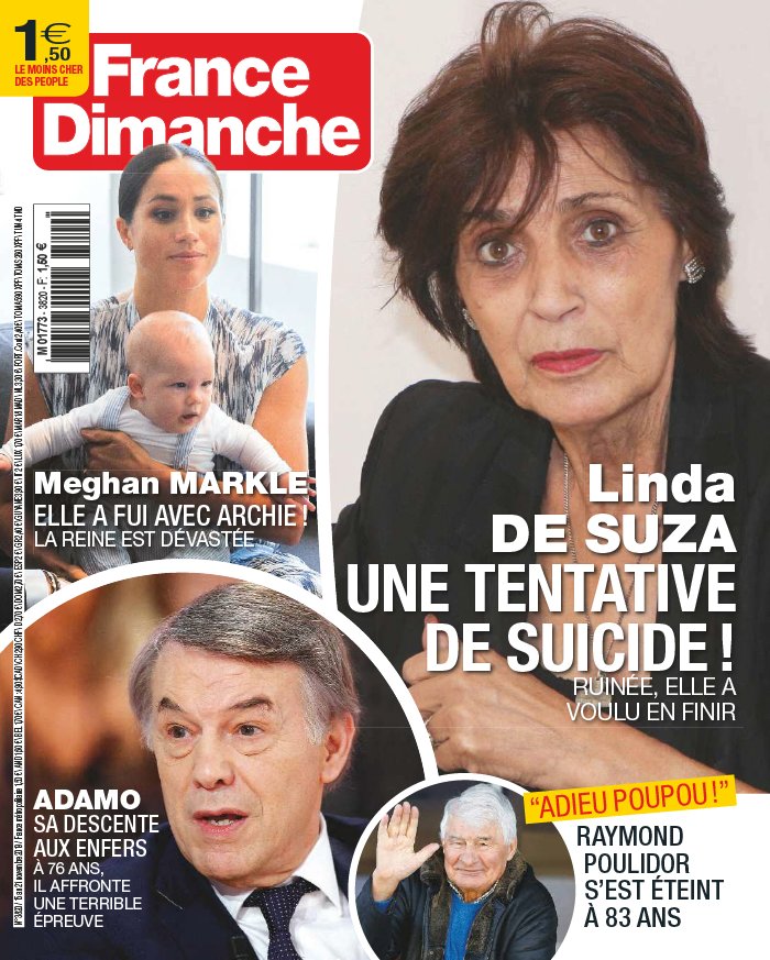 France Dimanche 15 novembre 2019 Abonnement France Dimanche Pas Cher avec le BOUQUET ePresse.fr