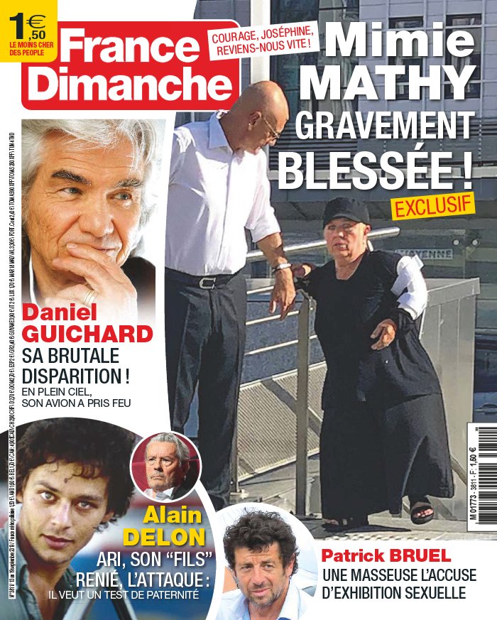 France Dimanche 13 septembre 2019 Abonnement France Dimanche Pas Cher avec le BOUQUET ePresse.fr