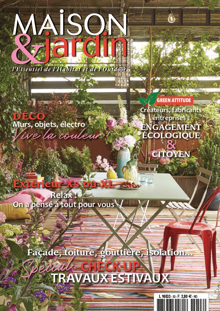 Maison et Jardin N°53 du 19 juillet 2022 à télécharger sur iPad