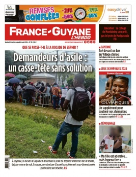 Lisez France-Guyane l'hebdo du 26 juillet 2024 sur ePresse.fr