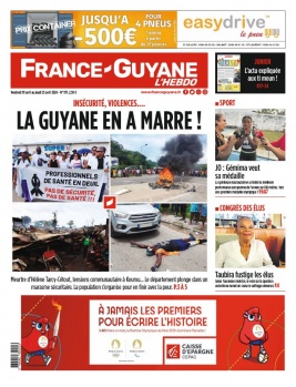 France-Guyane l'hebdo N°179 du 19 avril 2024 à télécharger sur iPad