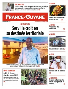France-Guyane l'hebdo N°27 du 21 mai 2021 à télécharger sur iPad