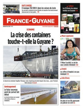 France-Guyane l'hebdo N°22 du 16 avril 2021 à télécharger sur iPad
