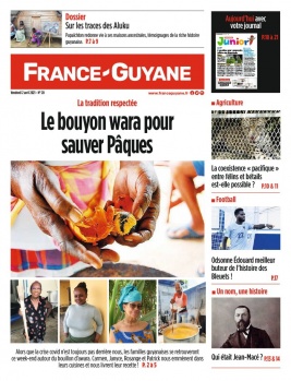 France-Guyane l'hebdo N°20 du 02 avril 2021 à télécharger sur iPad