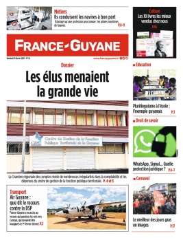 France-Guyane l'hebdo N°14 du 19 février 2021 à télécharger sur iPad