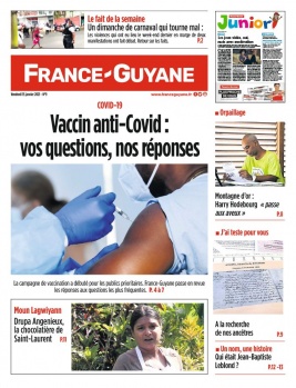 France-Guyane l'hebdo N°9 du 15 janvier 2021 à télécharger sur iPad