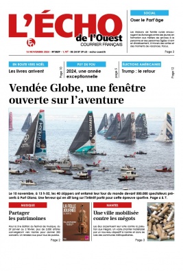 Lisez l'Echo de l'Ouest du 15 novembre 2024 sur ePresse.fr